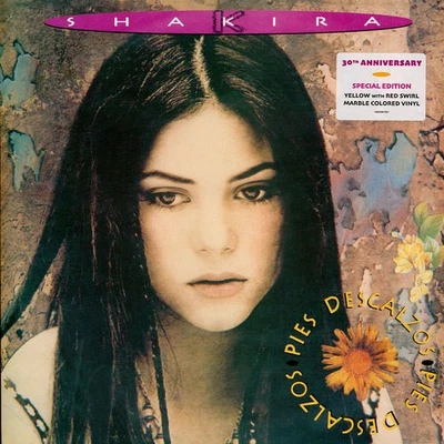 Shakira - Pies Descalzos Yellow Red Vinyl Anniversary ) (1995 - US - Reissue) - Bild 1 von 3