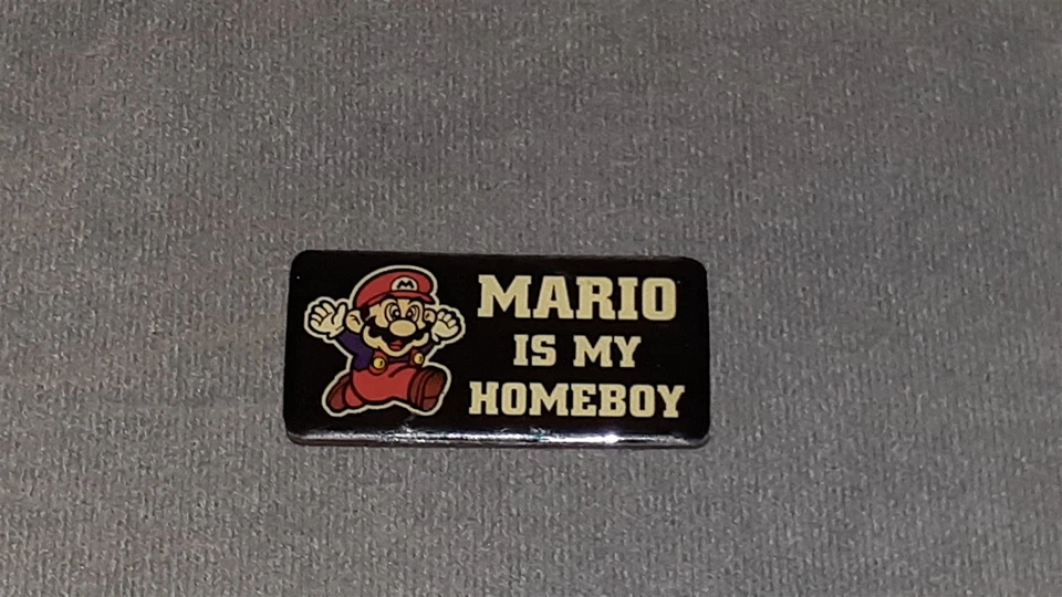 Imán nevera Nintendo "Mario Is My Homeboy" 2005 Foto 1 de 1