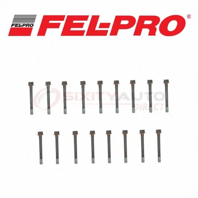Fel-Pro Cylinder Head Bolt Set for 1982-2000 GMC K2500 6.2L 6.5L V8 - Engine uz - Image 1 of 4