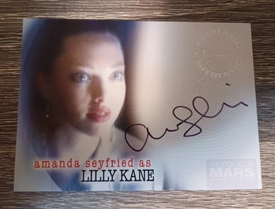 Inkworks Veronica Mars Season One Amanda Seyfried as Lilly Kane Auto Card A-6 - Image 1 of 2