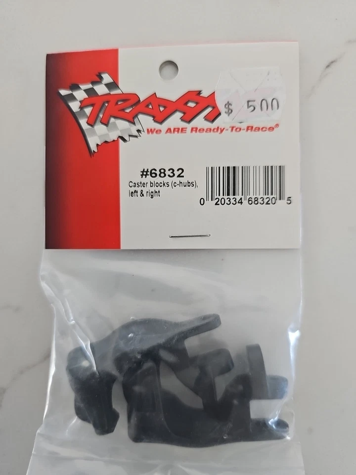 Traxxas 6832 aster blocks (c-hubs), left & right NEW IN PACKAGE TRA6832  - Image 1 of 1