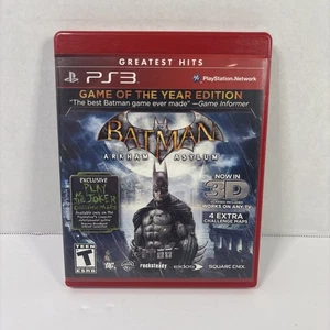 Batman Arkham Asylum GOTY PS3 Sony PlayStation 3 2010 Completo Probado en Caja Original - Imagen 1 de 3