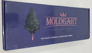 Mologart Aromatic Cedar Wood Shoe Trees Stretchers Size L Open Box - Picture 1 of 6