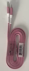 USB Charging Cable for Apple iPad iPhone 5’ PINK - Picture 1 of 2