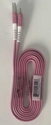 USB Charging Cable for Apple iPad iPhone 5’ PINK - Image 1 of 2