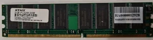 1 x Hynix 1GB PC3200 - LB128M64T40064M8 - Picture 1 of 2