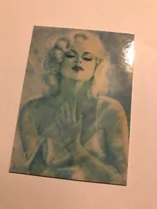 OLIVIA '98 : Fumetto Immagini Olivia De Berardinis Collector Promo Card #2, M Monroe - Foto 1 di 7