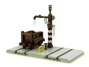 Lego MOC Railway Extension/ONLY PDF instructions (provide an email to receive) - Imagen 1 de 10
