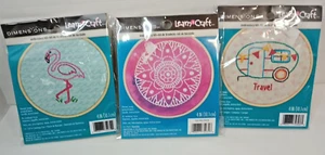 3 Dimensions Cross Stitch kits 4 Inch Ages 8 + Learn A Craft - Picture 1 of 5