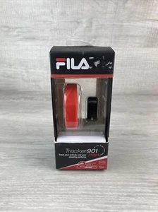 Fila Tracker 901 Pro Activity & Sleep Pattern Monitor, Adjustable Wristband -Red - Picture 1 of 5