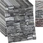 10 Pcs 3D Tile Brick Wall Sticker Self-adhesive Foam Panel Wallpaper 38*35