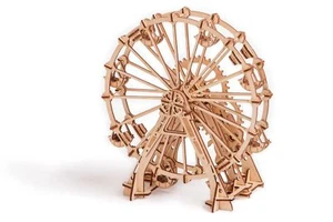 Wood Trick Observation Wheel Mechanical Wood 3D Puzzle Model Assembly Kit - Picture 1 of 8
