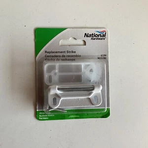 National Storm Door Replacement Strike- White - Picture 1 of 2