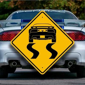 Pontiac Trans Am  1998-02 - Customizable Tire Burnout Sign - Unique Garage Gift - Picture 1 of 10