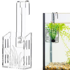Pot de planteur acrylique aquarium avec support