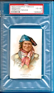 1890 N570 Kickapoo Tobacco American Indians - Geronimo - PSA 4 - Picture 1 of 2