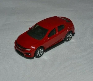 2018 MATCHBOX MBX ROAD TRIP - '17 HONDA CIVIC HATCHBACK RED LOOSE - Picture 1 of 5