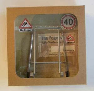 Zimmer Walking Frame The Fogeys Club 40th Birthday gift - Picture 1 of 2