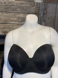 Torrid Curve Trägerloser BH Bügel Gr. 48DD Schwarz Spitzendetail  - Bild 1 von 5