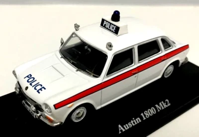 ATLAS BEST OF BRITISH POLICE CARS 1/43 AUSTIN 1800 MKII MK2 CHESHIRE POLICE - Image 1 of 2