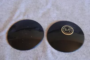 bausch & lomb b&l ray ban sunglass lenses grey nos - Picture 1 of 1
