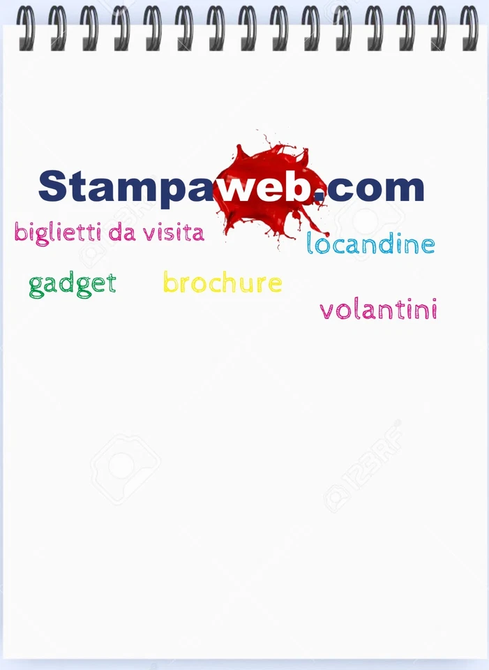 10 BLOCK NOTES PERSONALIZZATI CON STAMPA A COLORI CON LOGO AZIENDALE GADGET A5 - Immagine 1 di 1