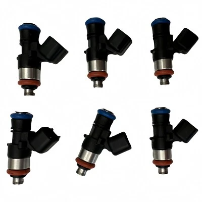 6PCS 0280158091 Fuel Injector Fit for Mercury Mazda CX-9 Lincoln 3.5L 3.7L - Image 1 of 4