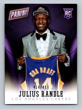 2014 Panini The National 38 Julius Randle Lakers   Rookie SN499