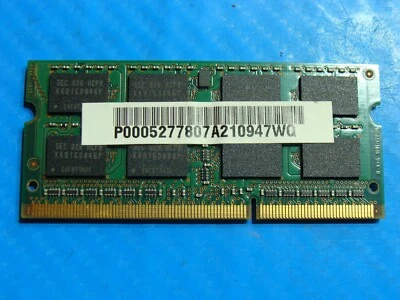 Toshiba X505 Samsung 2GB 2Rx8 PC3-8500S SO-DIMM Memory RAM M471B5673FH0-CF8 #1 - Image 1 of 2