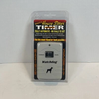 Watchdog House Sitter Automatic Light Timer Home Security Model 09200 N!B