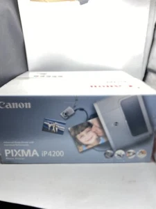 NEU Canon PIXMA IP4200 Digitalfoto Tintenstrahldrucker offene Verpackung | nie benutzt - Bild 1 von 9