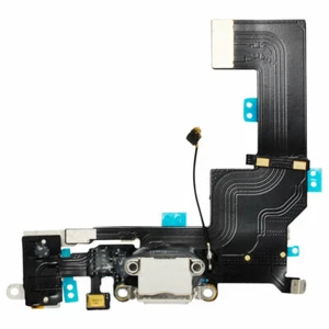 Ladebuchse Mikrofon Flex Charging Connector Port iPhone SE Dock Antenne Weiß - Bild 1 von 4