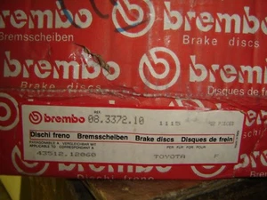ROTOR DE DISCO DE FRENO DELANTERO BREMBO (2) 25070 1115 A*YOTA COROLLA - Imagen 1 de 3
