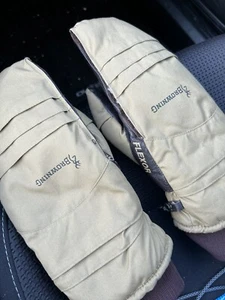Browning "Flexor" Instant Access Mittens/Gloves Vintage Rare Hunting Sz L - Picture 1 of 5