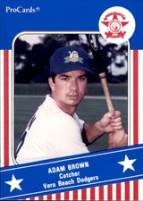1991 Florida State League All-Stars ProCards #FSL36 Adam Brown Monroe Georgia GA