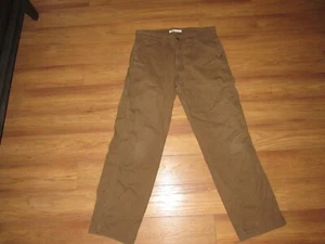 Levis Signature Carpenter Work Pants Tan Tag 32X32 Measure 32X30 - Picture 1 of 11