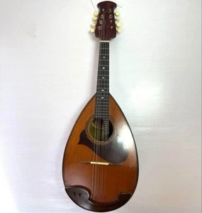 Suzuki Mandolin M-215 Pick Brown Bowlback 1973 modelo Japón - Imagen 1 de 17