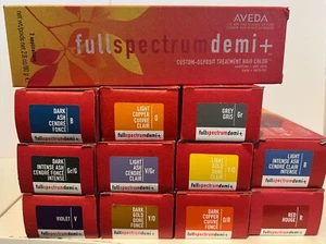 AVEDA full spectrum DEMI + deposit only hair color Pure Tone, You Pick! - Picture 1 of 3