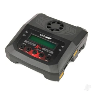G.T. POWER X4 Mini Charger 100W AC / 100W x4 DC (UK) LiPo LiFe LiHv LiIon NiMH - Picture 1 of 3