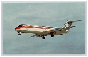 Postkarte: Flugzeug: Continental Airlines McDonnell Douglas DC-9 - Unpostiert - Bild 1 von 2
