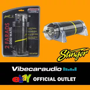 Stinger SSCAP2M Select - Condensador digital de fibra de carbono de 2 faradios hasta 2000 W - Imagen 1 de 1