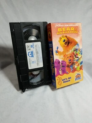 Bear In The Big Blue House VHS Dancin The Day Away Volume 3 Vintage 1998 90s - Image 1 of 2