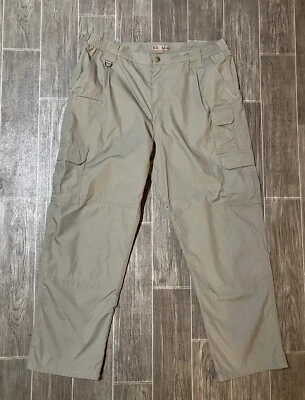 Pantalones cargo gris tácticos 5,11 para hombre talla 40x32 seguridad utilitarios Foto 1 de 4