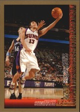 2005-06 Bowman Gold Phoenix Suns Basketball Card #1 Steve Nash