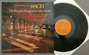 V362 Bach Brandenburg Concertos Leonhardt Koch Linde 2LP HM 29 20331-1 Stereo - Picture 1 of 4
