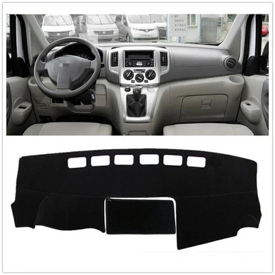 Dashboard Cover Dashmat Pad Black For Nissan NV200 2010-2016 2014 Left Drive Car - Image 1 of 4