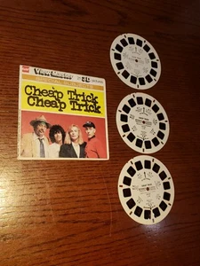 Rare "CHEAP TRICK" View-Master Vintage 3-Reel GAF Packet L 33 - Picture 1 of 6