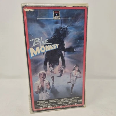 BLUE MONKEY - VHS - Original RCA - 80's Horror - Steve Railsback - Image 1 of 4