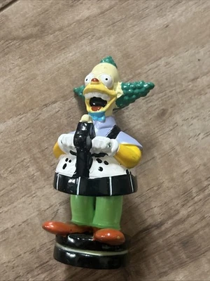 JUEGO DE AJEDREZ 3D DE LOS SIMPSON PIEZA DE REPUESTO Payaso Crujiente Caballero Negro FIGURA 3" Foto 1 de 4