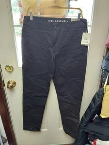 Nwt Free Assembly Mens Pocket Pant Black 30x30 32x32 36x30 40x30 - Picture 1 of 2